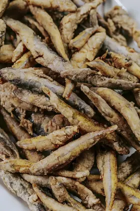 Anchois frits
